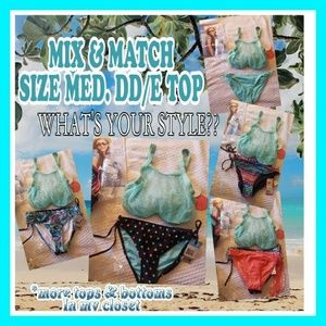 MED. DD/E, AWESOME MESH SWIM SUIT!! E